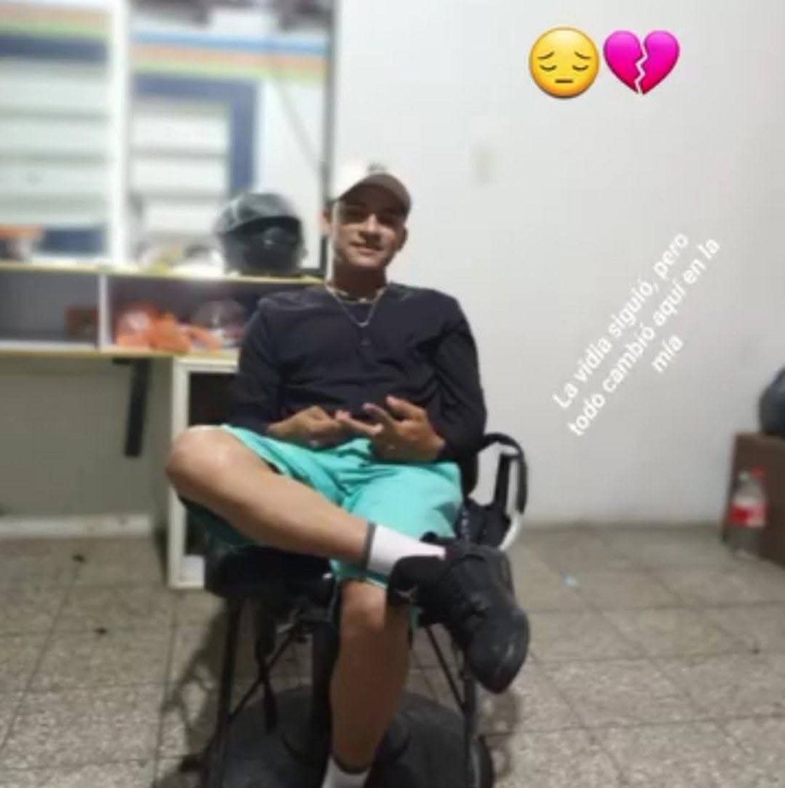 José Humberto sonriendo